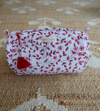 Toiletry Bag (Set of 3) - Pink Floral